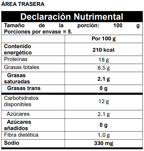Milanesa de Pollo Empanizado 500 grs