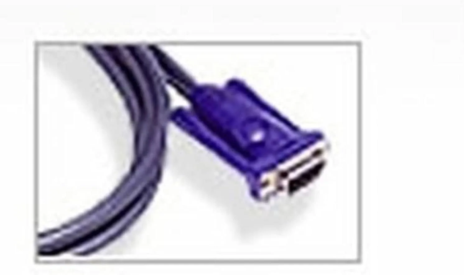 ATEN USB KVM Cable, SPHD-15 Male to VGA and USB A 2L5203U, 10 Feet