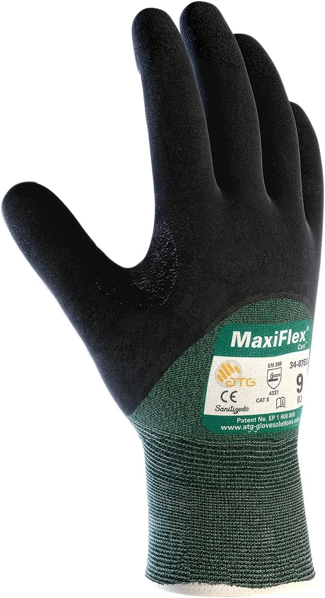 PIP X-Large MaxiFlex Cut Engineered Yarn Cut Resistant Gloves With Micro-Foam Nitrile Coating