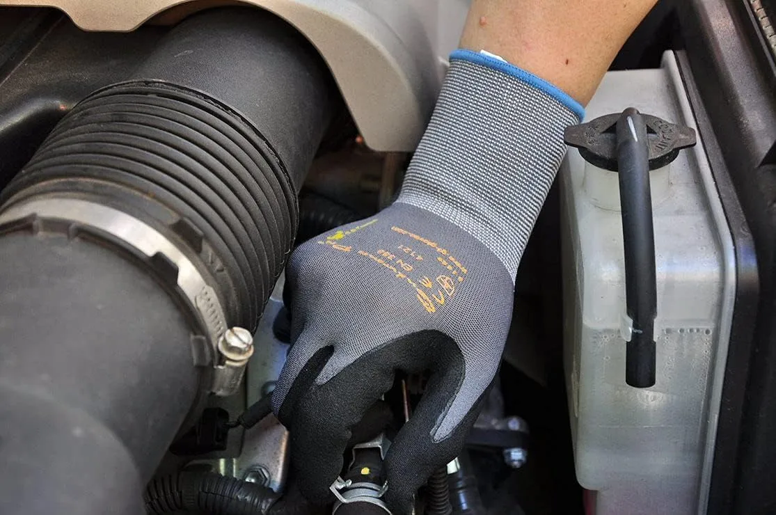 Endurance Pro Seamless Knit Nylon Gloves with Micro-Foam Nitrile Grip