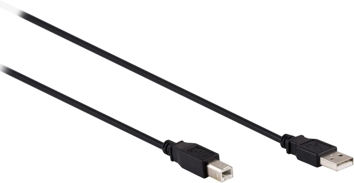 Ativa USB 2.0 Printer Cable, 10ft, Black, 26856