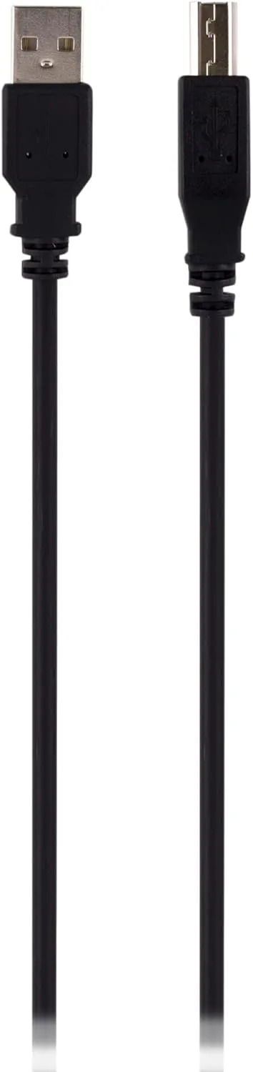 Ativa USB 2.0 Printer Cable, 16ft, Black, 26857