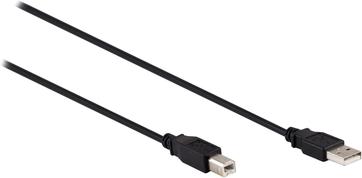 Ativa USB 2.0 Printer Cable, 16ft, Black, 26857