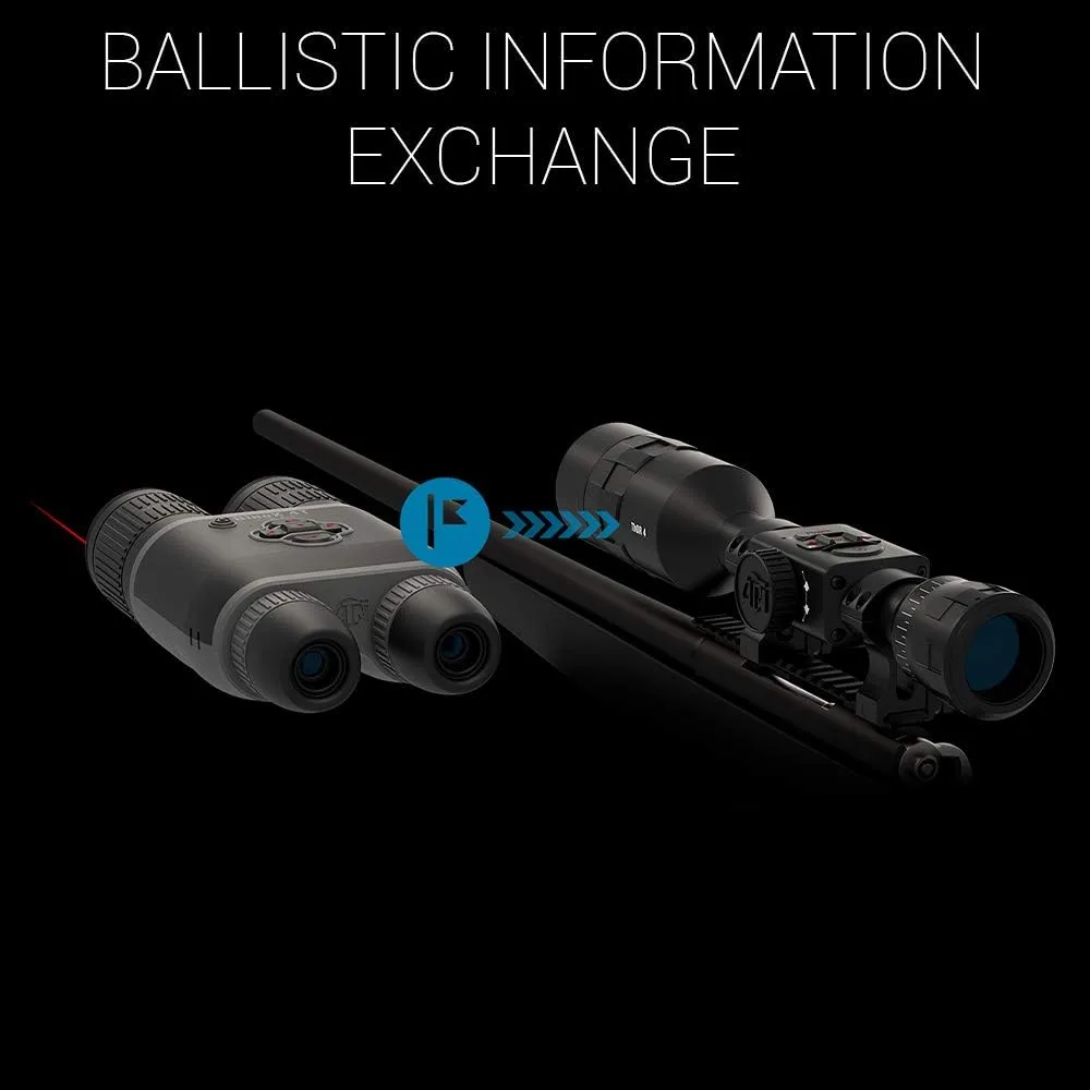 ATN BINOX 4T Smart Thermal Binoculars with Laser Rangefinder and Wi‑Fi