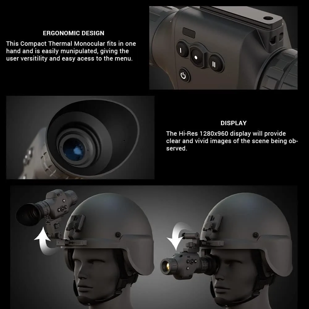 ATN Odin LT Wearable Compact Thermal Monocular