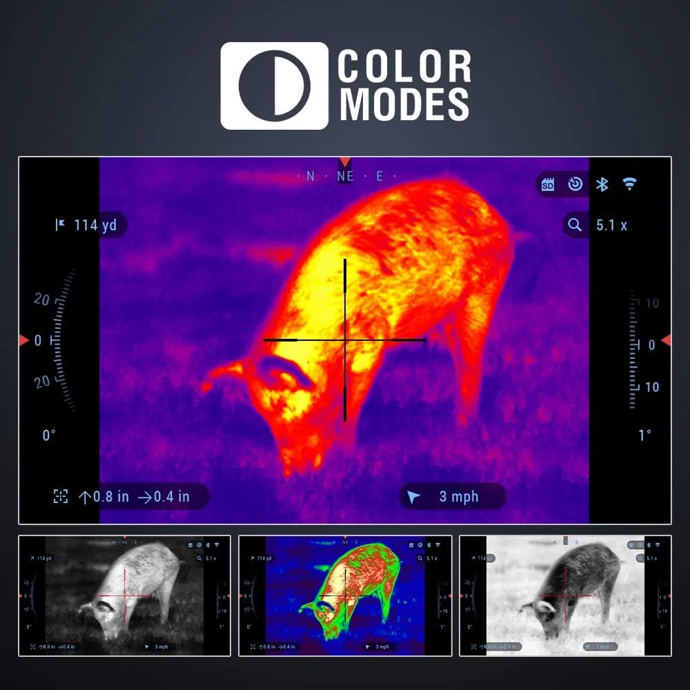 ATN ThOR 4 Smart HD Thermal Hunting Scope
