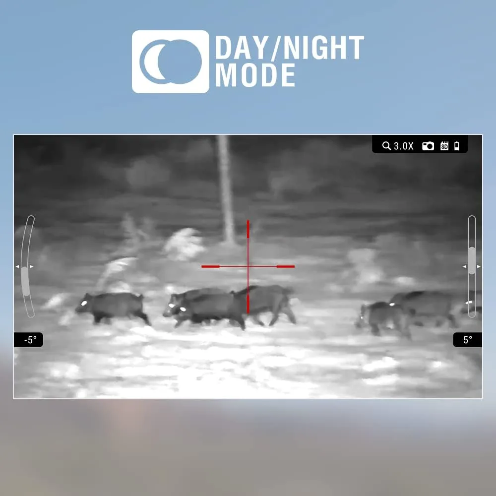 ATN X-Sight LTV Night Vision Scope - QHD+ Sensor, HD Display