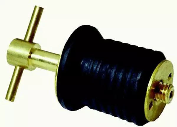Attwood 7526PD1 1" Drain Plug with T Handle