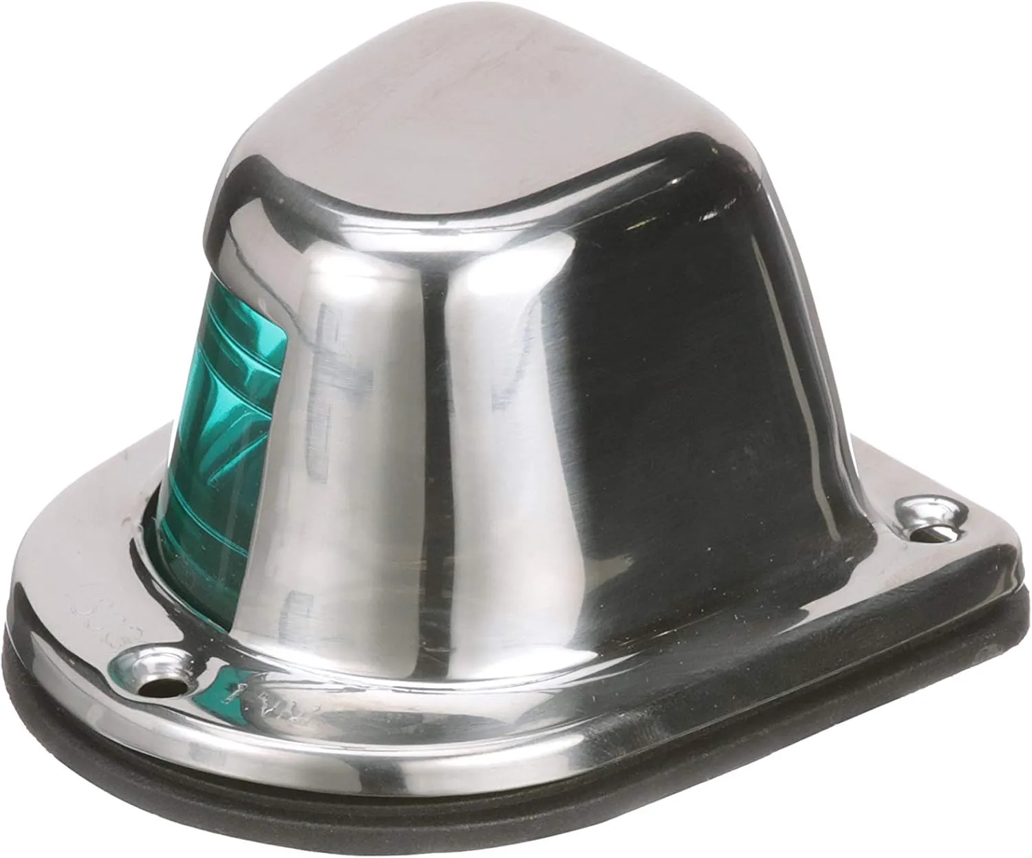 ATTWOOD 1-Mile Deck Mount Sidelight - 12V - Stainless Steel Housing