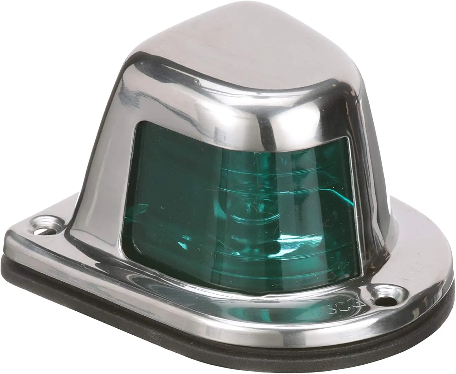 ATTWOOD 1-Mile Deck Mount Sidelight - 12V - Stainless Steel Housing