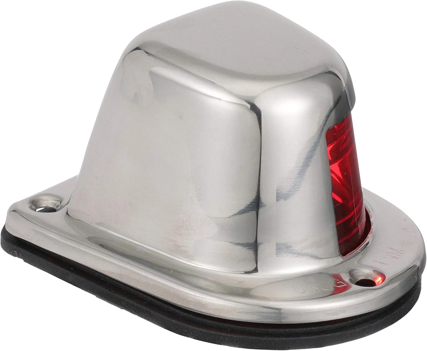 ATTWOOD 1-Mile Deck Mount Sidelight - 12V - Stainless Steel Housing