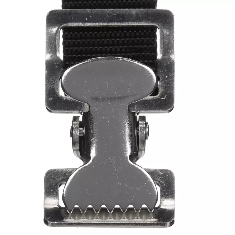 Attwood 11526-3 Fuel Tank Strap Set, for 3-6-Gallon Tanks, 1-Inch-Wide White Nylon Strap with Snap and Buckle, 48 Inches Long