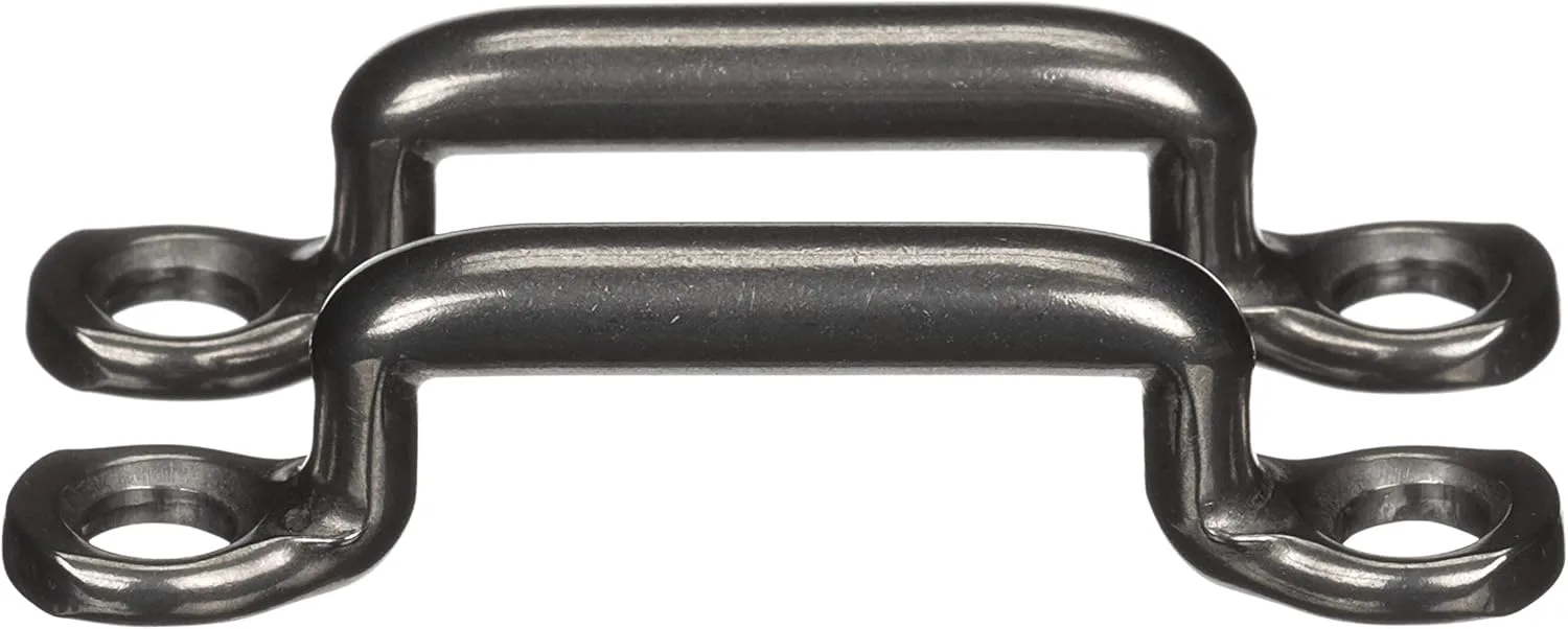 Attwood 11526-3 Fuel Tank Strap Set, for 3-6-Gallon Tanks, 1-Inch-Wide White Nylon Strap with Snap and Buckle, 48 Inches Long