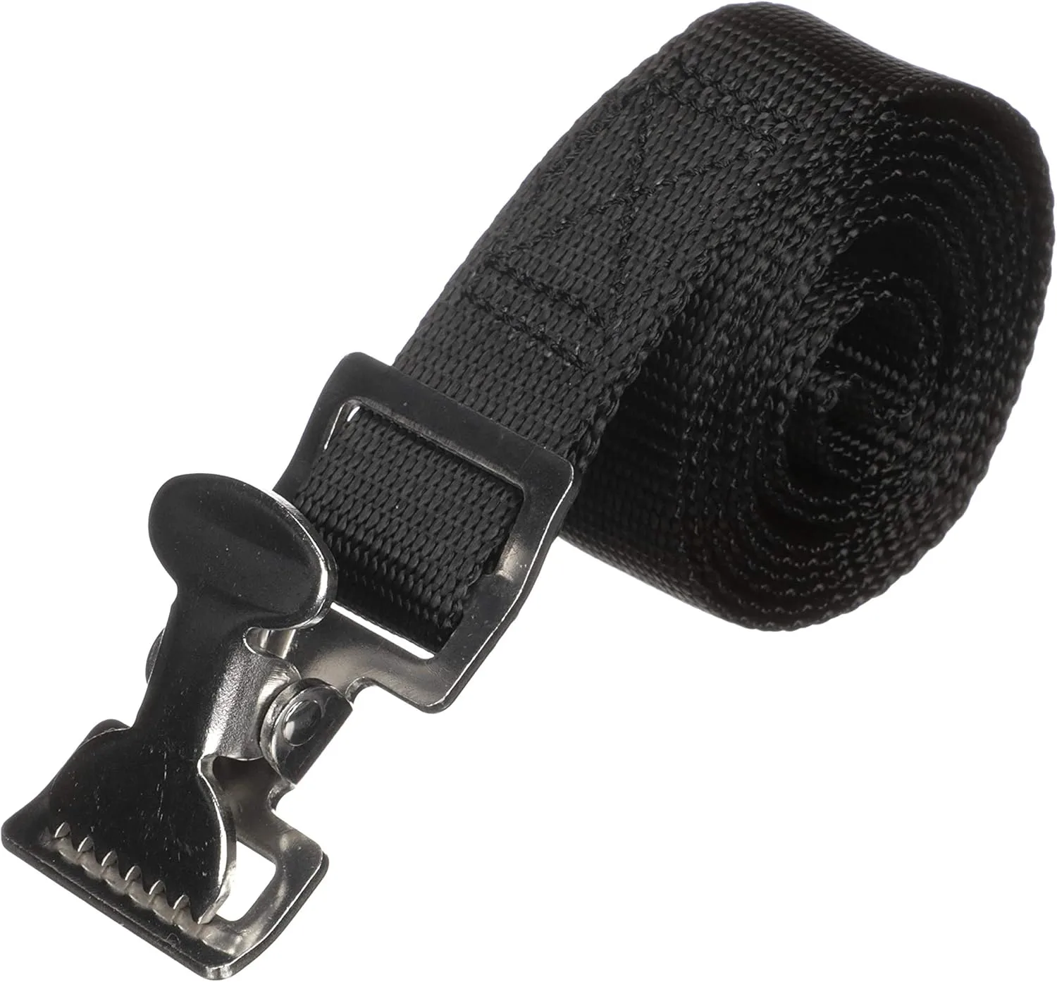 Attwood 11526-3 Fuel Tank Strap Set, for 3-6-Gallon Tanks, 1-Inch-Wide White Nylon Strap with Snap and Buckle, 48 Inches Long