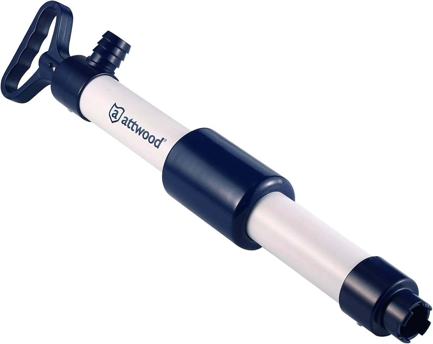 Attwood 11595-2 Hand-Operated Bilge Pump, for Kayaks, Canoes, Small Fishing Boats, 18 Inches Long, Pumps 8 GPM