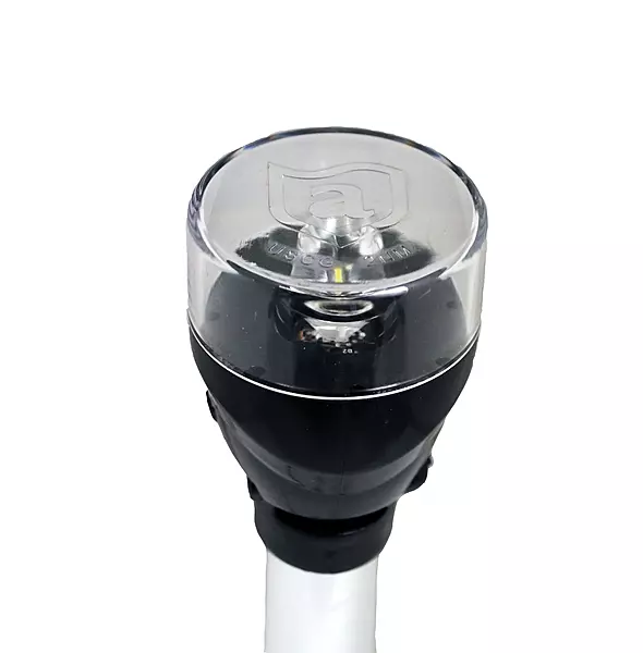 Attwood Folding All-Round LED Pole Light 12" 5557-P12A7 Folding All-Round LED Pole Light 12", Silver