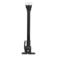 Attwood 5558-P12A7 All-Round LED Fold Down Navigation Light Black Base, 12-Inch