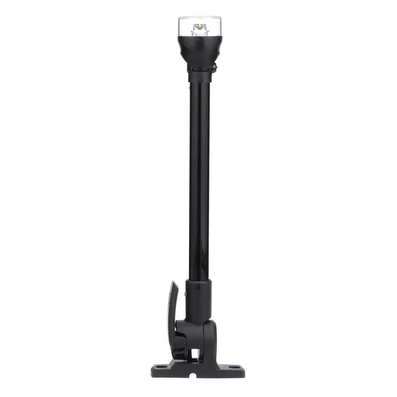 Attwood 5558-P12A7 All-Round LED Fold Down Navigation Light Black Base, 12-Inch