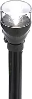Attwood 5558-P12A7 All-Round LED Fold Down Navigation Light Black Base, 12-Inch