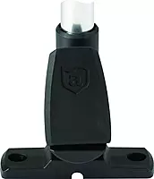 Attwood 5350-PA12-7 Folding All-Round 12-Inch Marine Boat Incandescent Pole Light, Silver, One Size