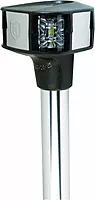 attwood 7812-S-7 Lightarmor Folding 12-Inch LED 3 Nautical Mile Masthead/Anchor Light, Silver