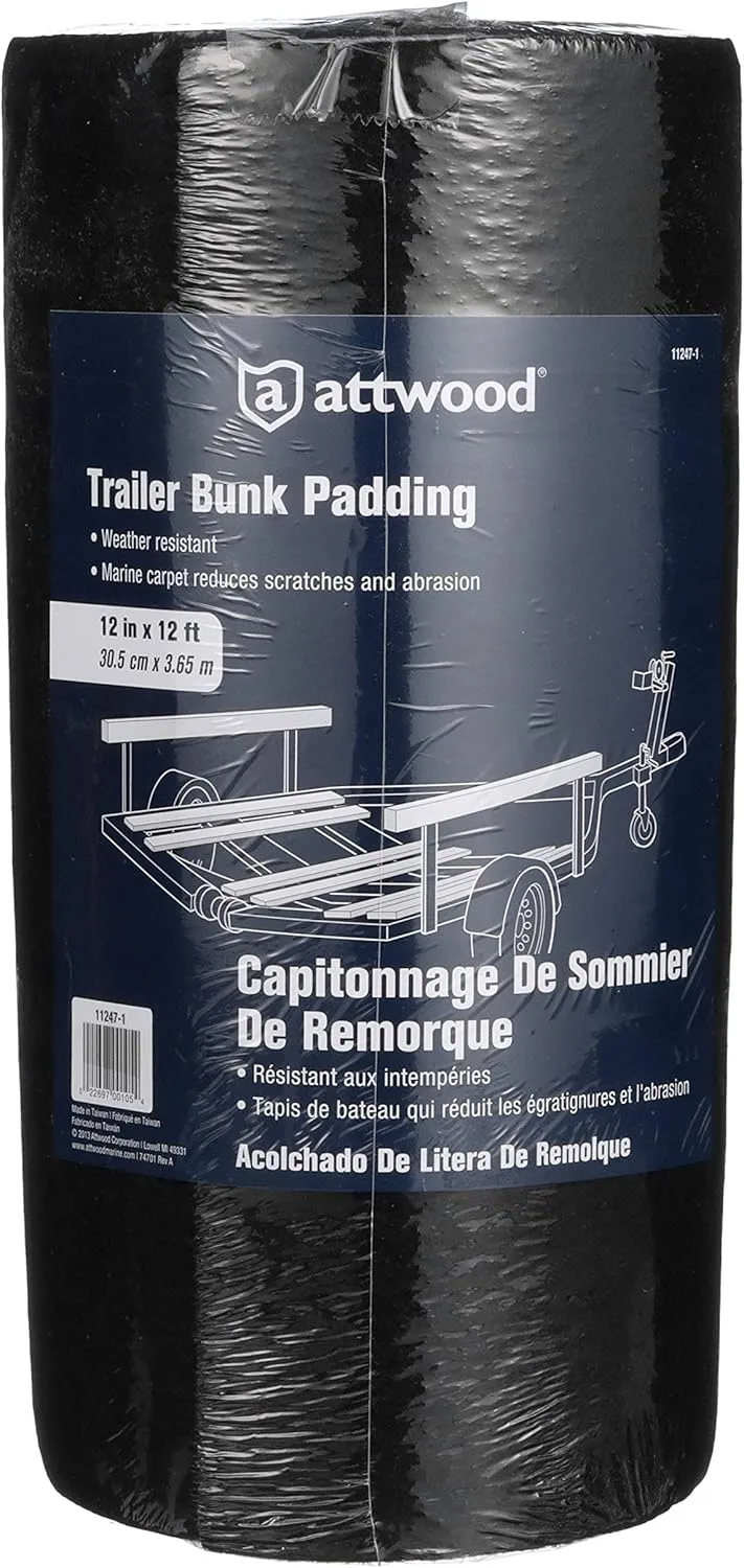 ATTWOOD Trailer Bunk Padding - Marine Carpet Roll