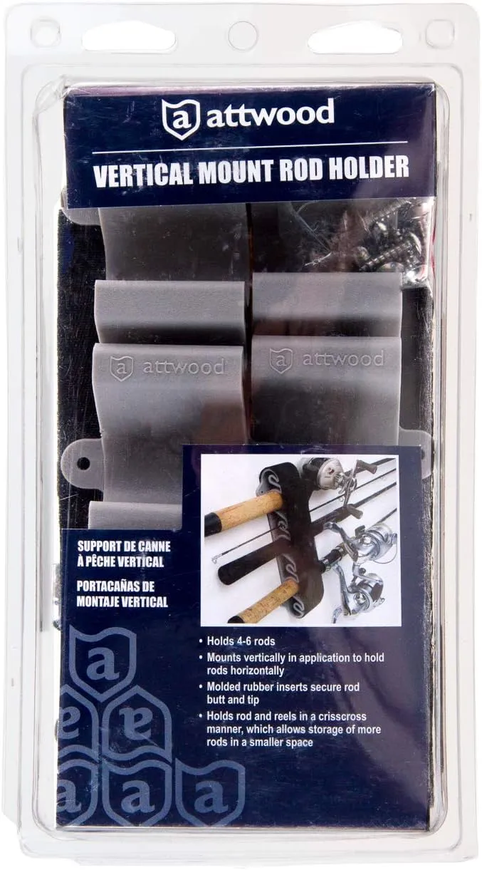 Attwood 12761-7 Vertical Mount Rod Holder