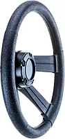 attwood 8315-4 Weatherproof 13-Inch Marine Boat Soft-Grip Steering Wheel with Cap