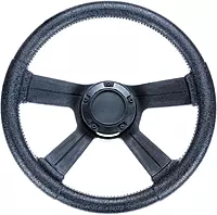 attwood 8315-4 Weatherproof 13-Inch Marine Boat Soft-Grip Steering Wheel with Cap
