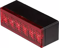 Attwood 14064-7 LED Low-Profile Trailer Light Kit — 2 Stop/Tail/Turn Submersible LED Lights, License Plate Bracket