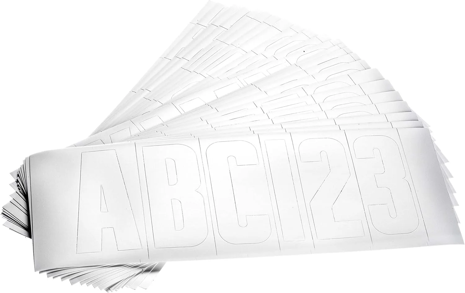 ATTWOOD 148-Piece Waterproof 3" Vinyl Boating Letter & Number Kit
