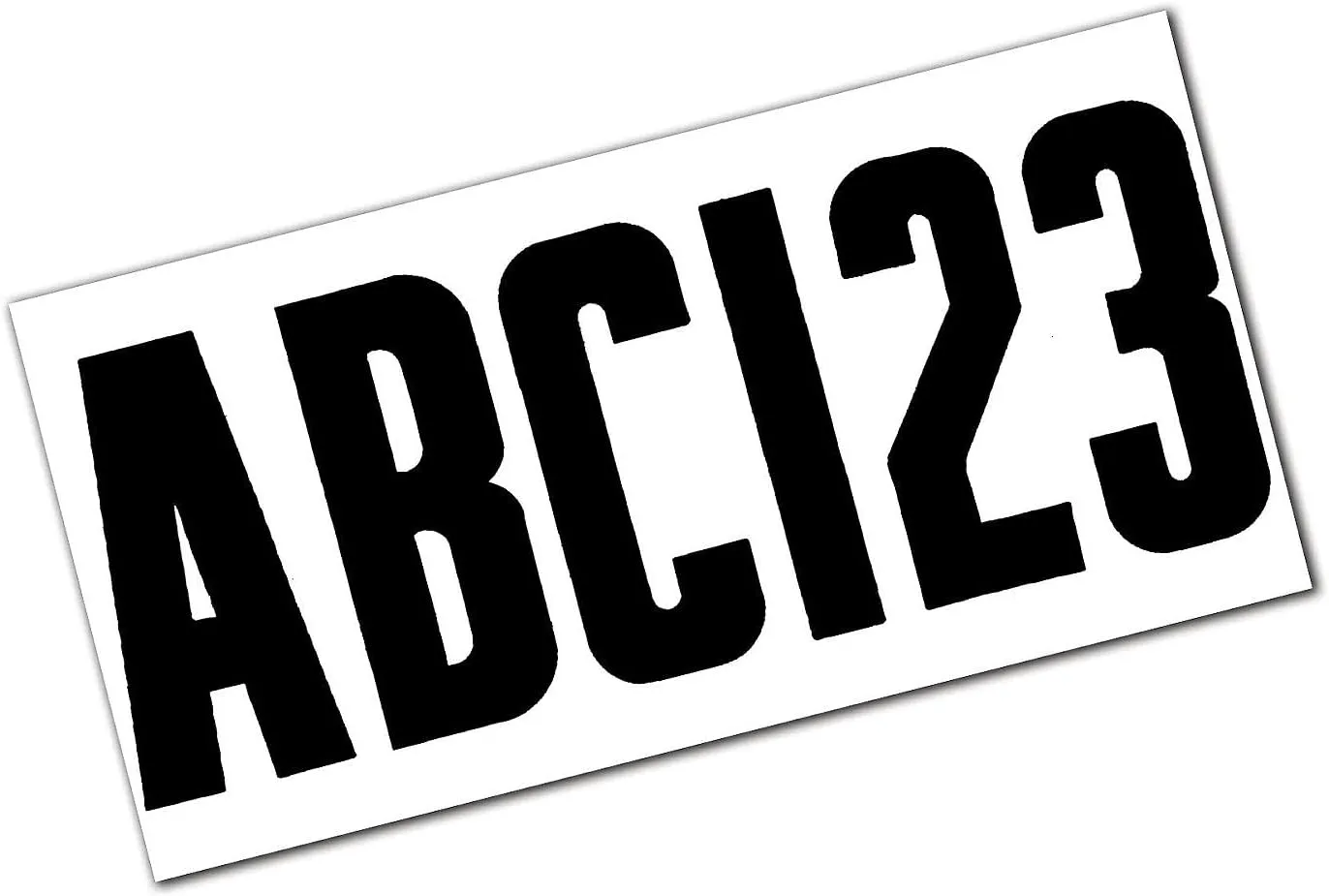 ATTWOOD 148-Piece Waterproof 3" Vinyl Boating Letter & Number Kit