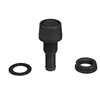 Attwood 1607-3 Polypropylene Fuel Vent, Black One Size