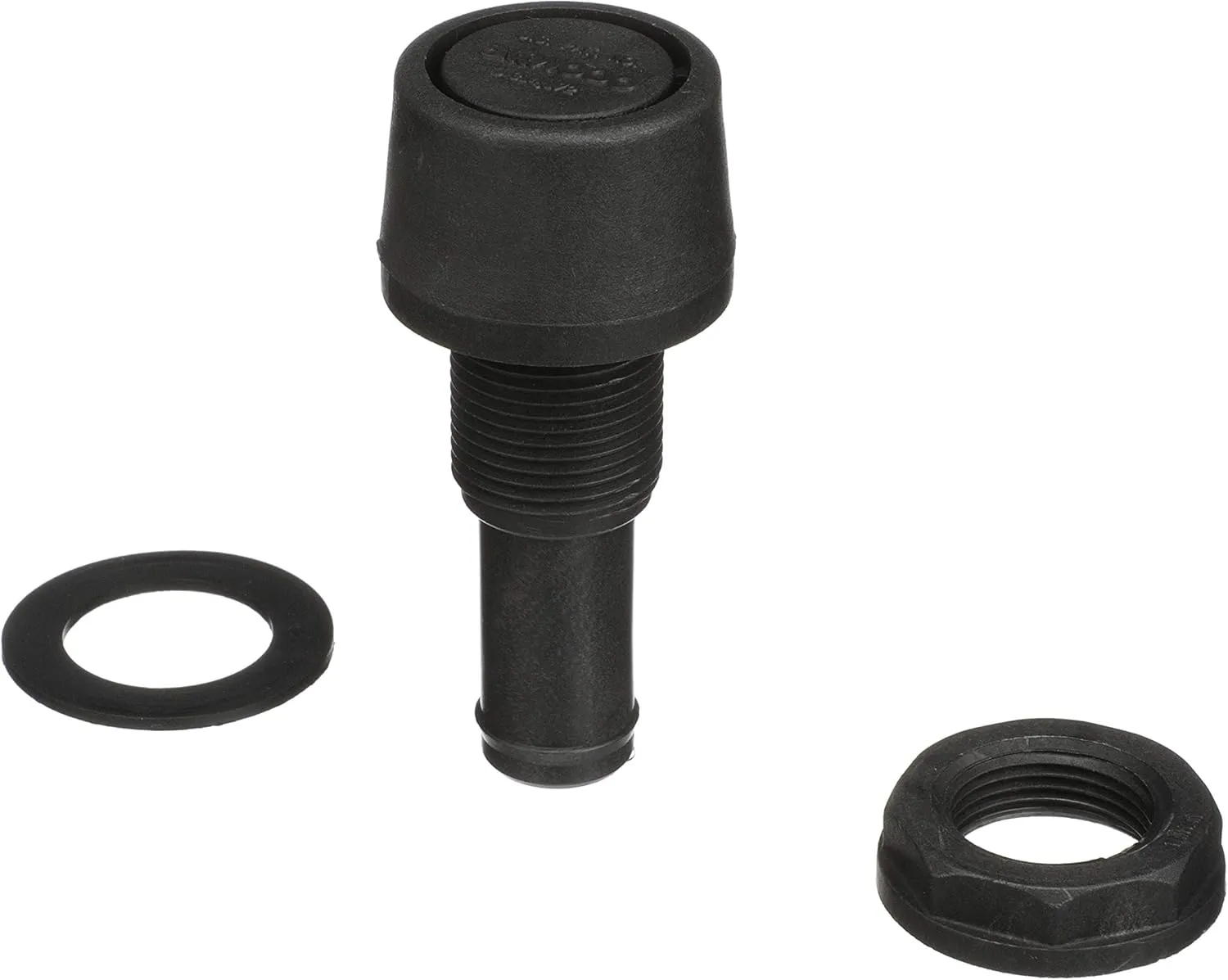 Attwood 1607-3 Polypropylene Fuel Vent, Black One Size