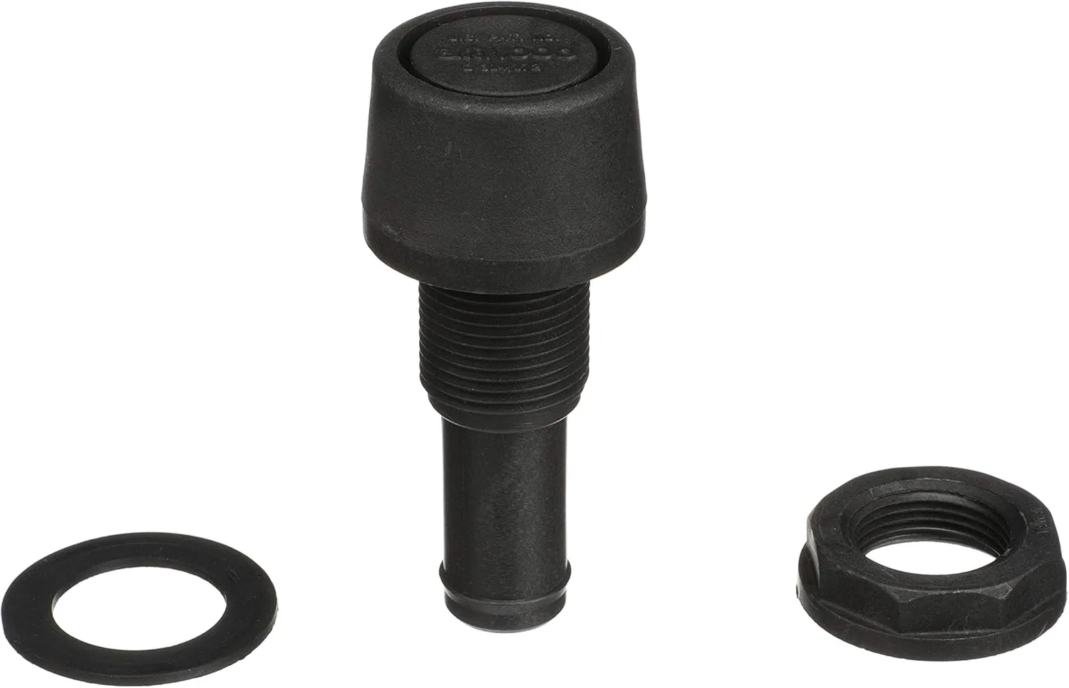 Attwood 1607-3 Polypropylene Fuel Vent, Black One Size