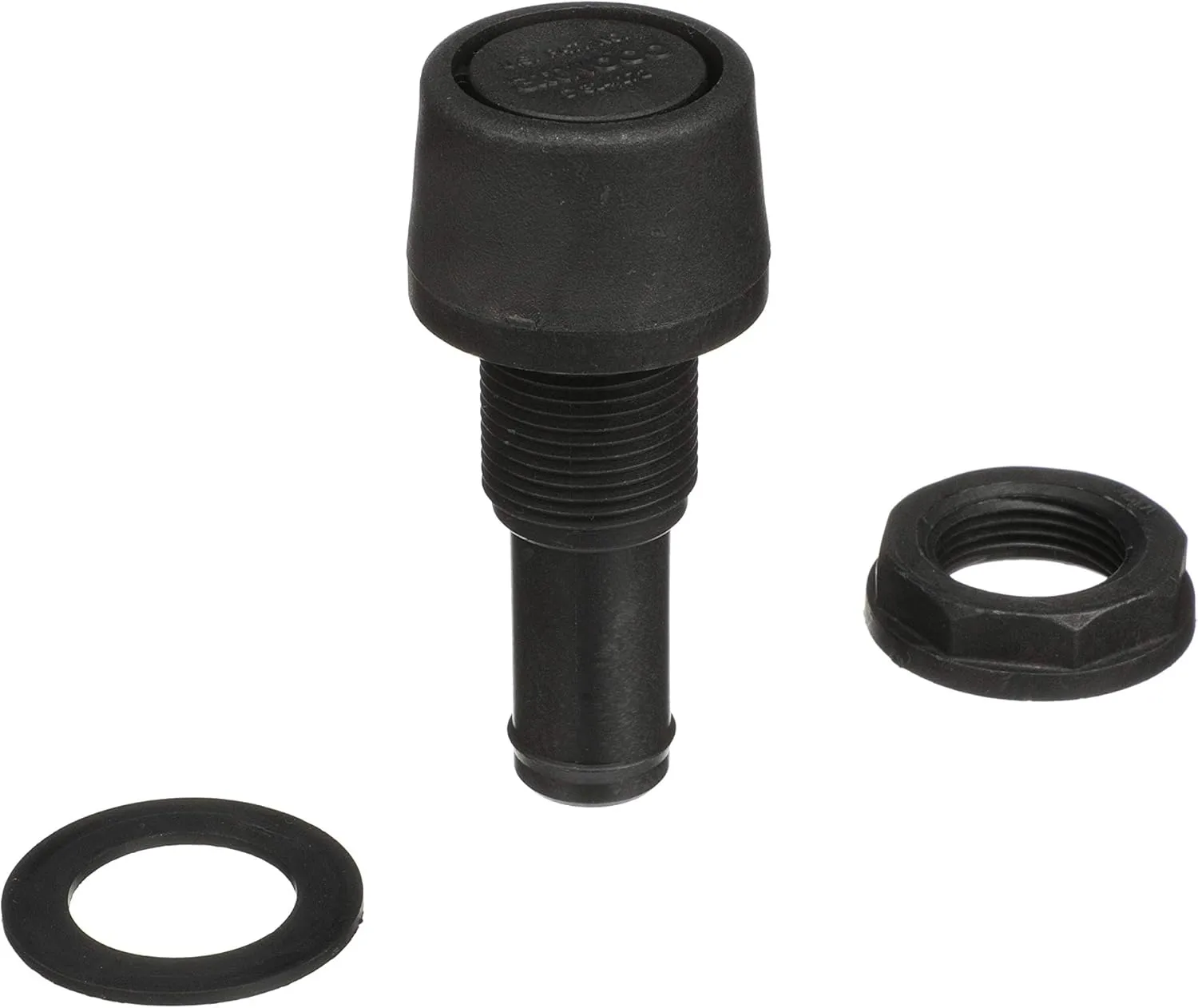 Attwood 1607-3 Polypropylene Fuel Vent, Black One Size