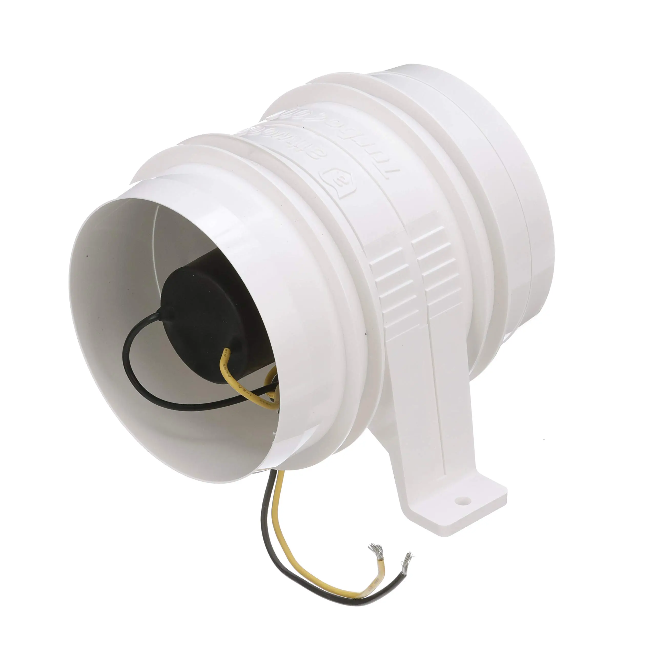 Attwood 1749-4 Turbo 4000 Series II In-Line Blower, For 4-Inch Interior Diameter Vent Hose, Water Resistant
