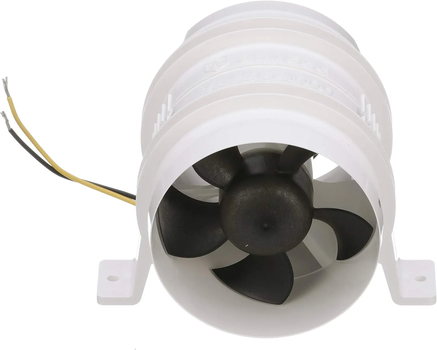 Attwood 1749-4 Turbo 4000 Series II In-Line Blower, For 4-Inch Interior Diameter Vent Hose, Water Resistant