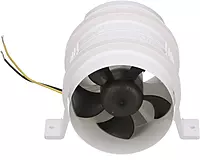 Attwood 1749-4 Turbo 4000 Series II In-Line Blower, For 4-Inch Interior Diameter Vent Hose, Water Resistant