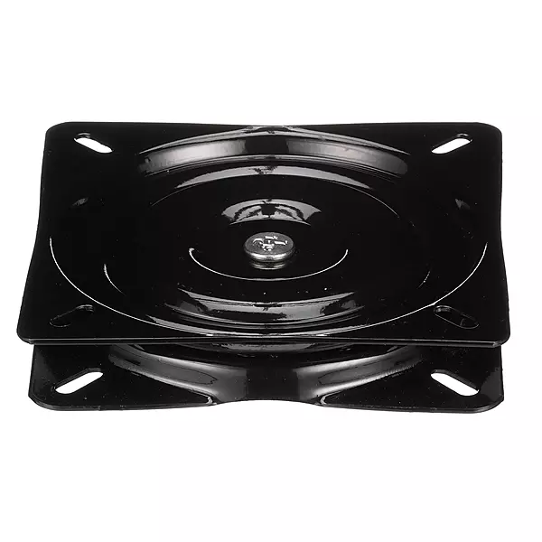 ATTWOOD Swivl-Eze 360° Ball-Bearing Boat Seat Swivel, Black Powder-Coated