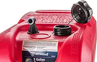 ATTWOOD 8803LP2 EPA and CARB Certified 3-Gallon Portable Marine Fuel Tank