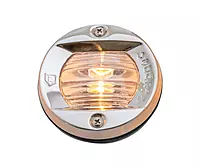 attwood 6356D7 Round Incandescent Marine Boat 3-Inch Flush Transom Light with 7.5-Watt Lamp