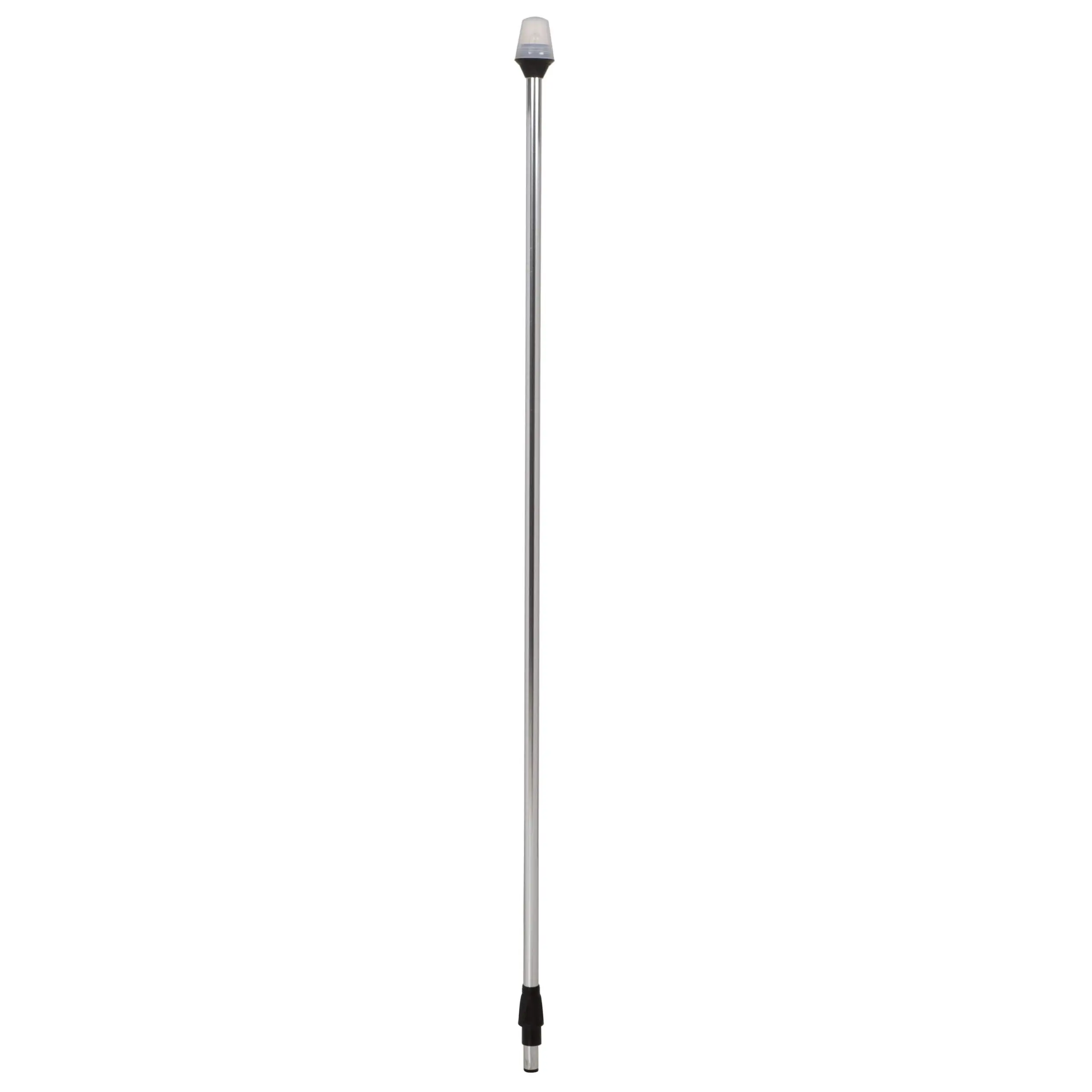 ATTWOOD Traditional Style Frosted Globe All-Round Navigation Light with 2-Pin Locking Collar Pole