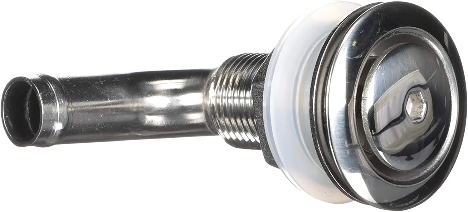 ATTWOOD 316 Stainless Steel Alloy Flush-Mount Fuel Vent