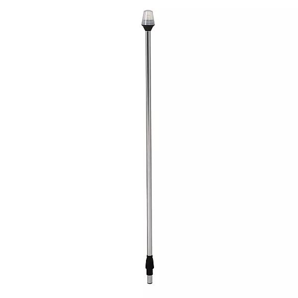 ATTWOOD Traditional Style Frosted Globe All-Round Navigation Light with 2-Pin Locking Collar Pole