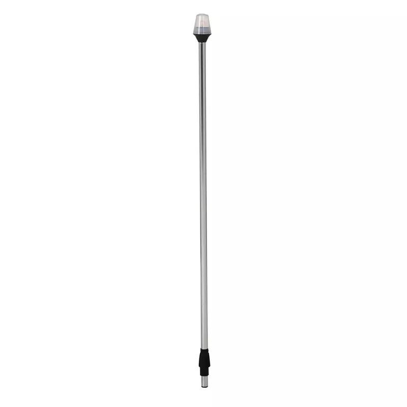 ATTWOOD Traditional Style Frosted Globe All-Round Navigation Light with 2-Pin Locking Collar Pole