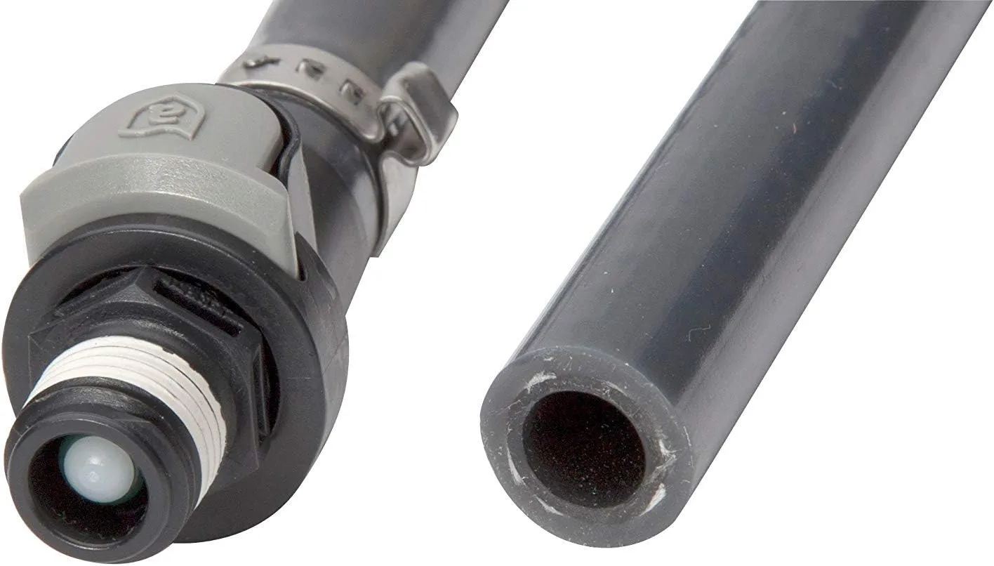 Attwood 3/8-inch x 6-foot Marine Fuel Line Kit with Universal Sprayless Connector
