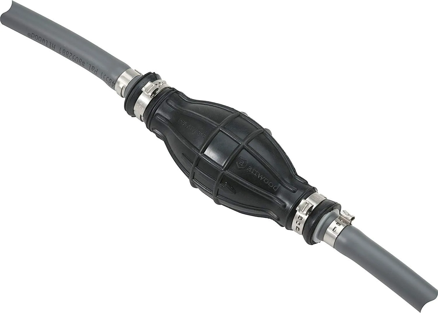 Attwood 3/8-inch x 6-foot Marine Fuel Line Kit with Universal Sprayless Connector