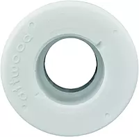 attwood 3875-3 1.5" Polypropylene Straight Thru-Hull Connector for Boating Plumbing Fittings