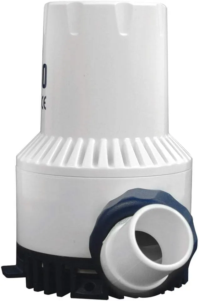 ATTWOOD Heavy-Duty 12V Fully Submersible Bilge/Livewell/Baitwell Pump